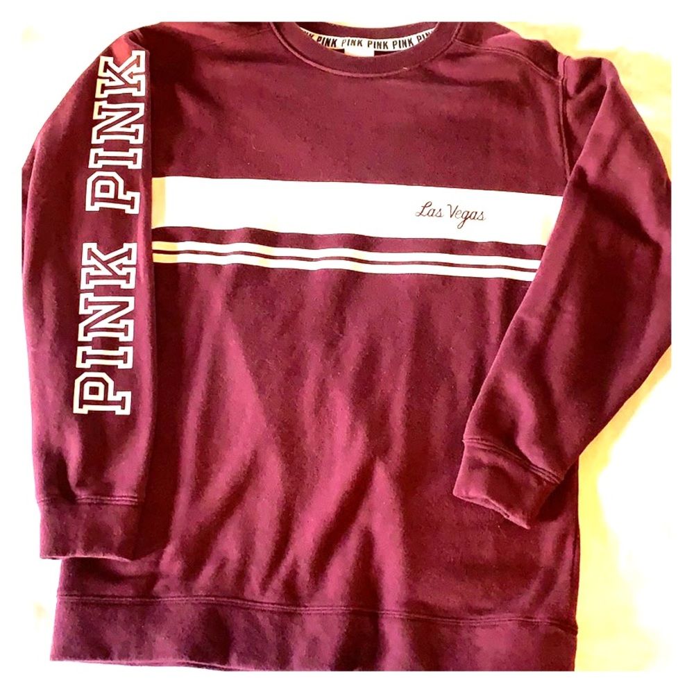 PINK Las Vegas crew sweatshirt